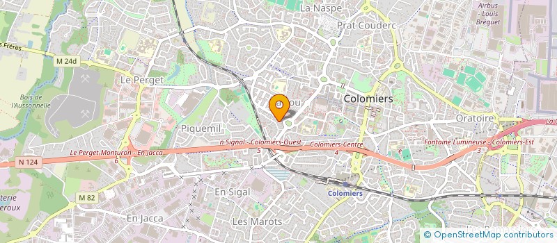 localisation de l'entreprise MONSIEUR CYRIL GIRONIS à COLOMIERS