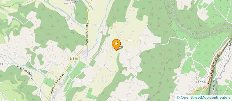localisation de l'entreprise MONSIEUR CYRIL GIROUD à SAINT-VERAND