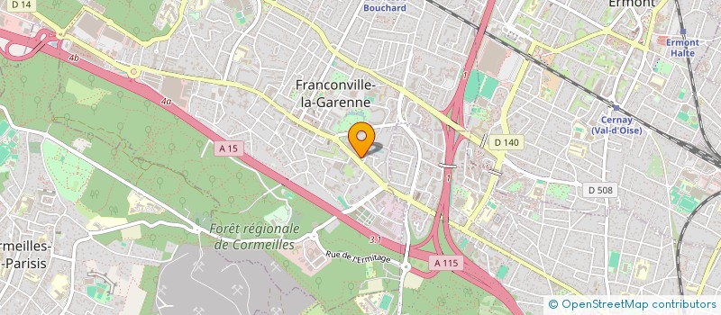localisation de l'entreprise MONSIEUR CYRIL GLEMOT à FRANCONVILLE