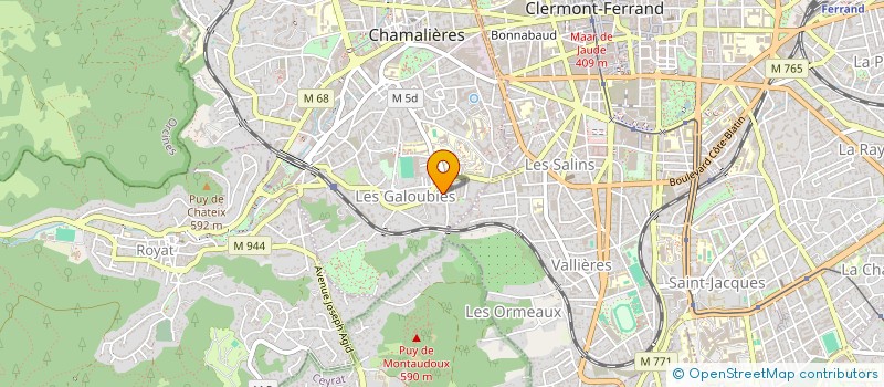 localisation de l'entreprise MONSIEUR CYRIL GLOMOT à CHAMALIERES