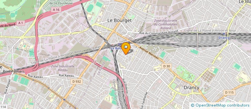 localisation de l'entreprise MONSIEUR CYRIL GOINGA  DRANCY