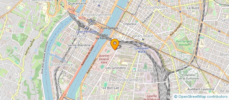 localisation de l'entreprise MONSIEUR CYRIL GOMBAULD  LYON