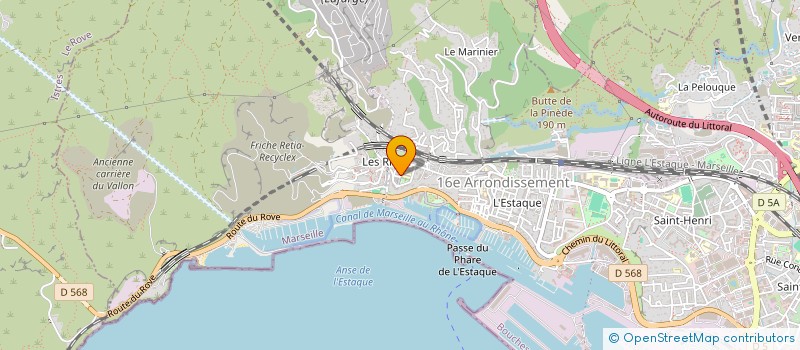 localisation de l'entreprise MONSIEUR CYRIL GORVEL à MARSEILLE