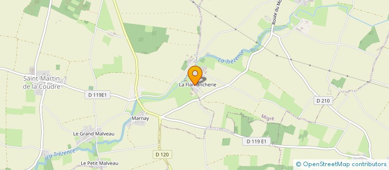 localisation de l'entreprise MONSIEUR CYRIL GOULEVANT  MIGRE