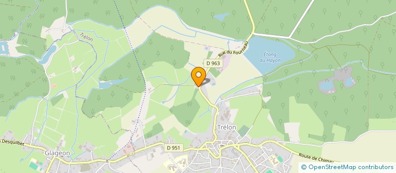 localisation de l'entreprise MONSIEUR CYRIL GRICOURT  TRELON