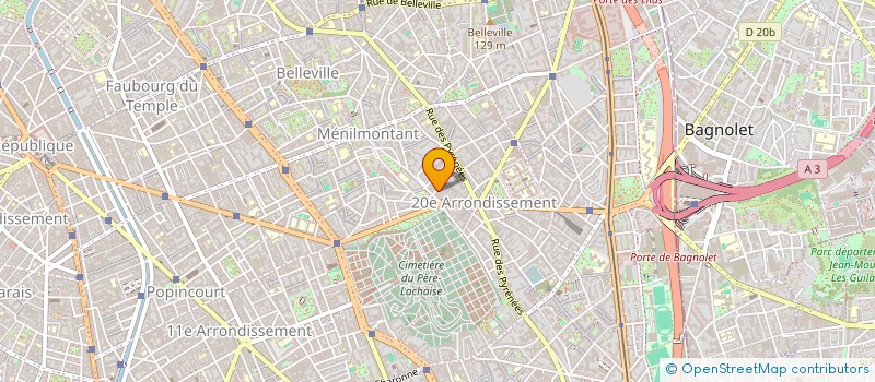 localisation de l'entreprise MONSIEUR CYRIL GRIMALDI  PARIS