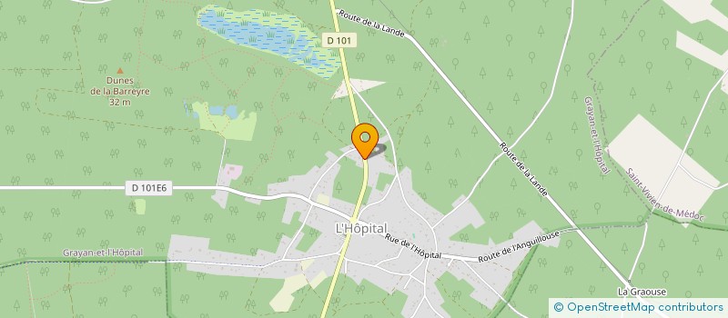 localisation de l'entreprise MONSIEUR CYRIL GRIZOT  SAINT-VIVIEN-DE-MEDOC