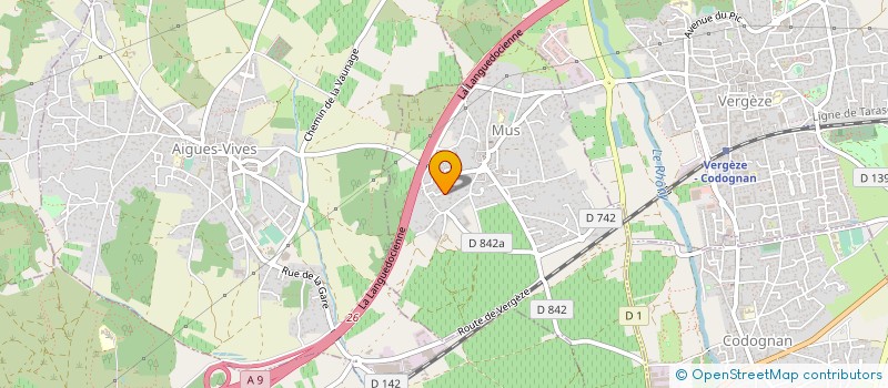 localisation de l'entreprise MONSIEUR CYRIL GROSJEAN  VAUVERT