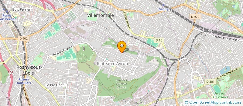 localisation de l'entreprise MONSIEUR CYRIL GROSJEAN  NEUILLY-PLAISANCE