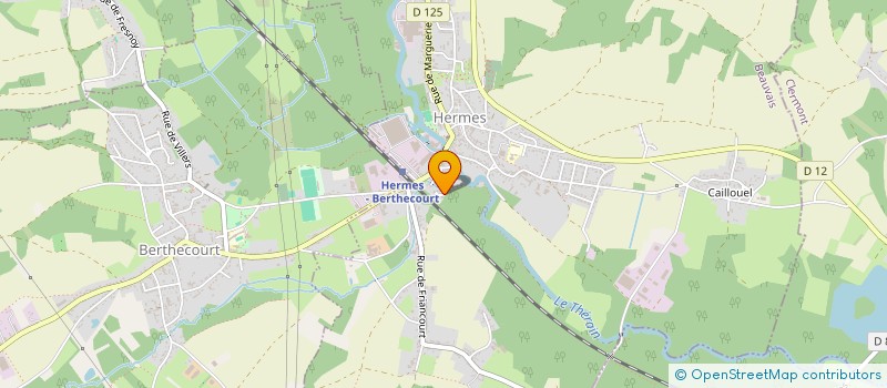 localisation de l'entreprise MONSIEUR CYRIL GROSS  HERMES