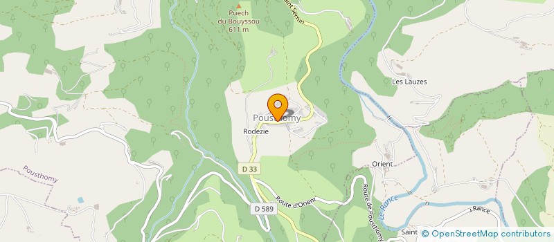 localisation de l'entreprise MONSIEUR CYRIL GROSSHANS  SAINT-SERNIN-SUR-RANCE