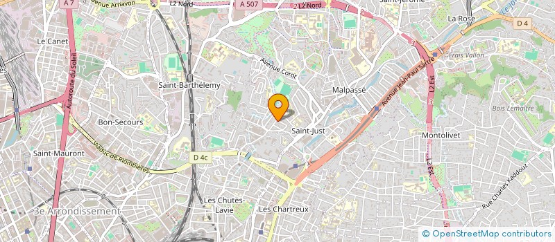 localisation de l'entreprise MONSIEUR CYRIL GUEDJ à MARSEILLE