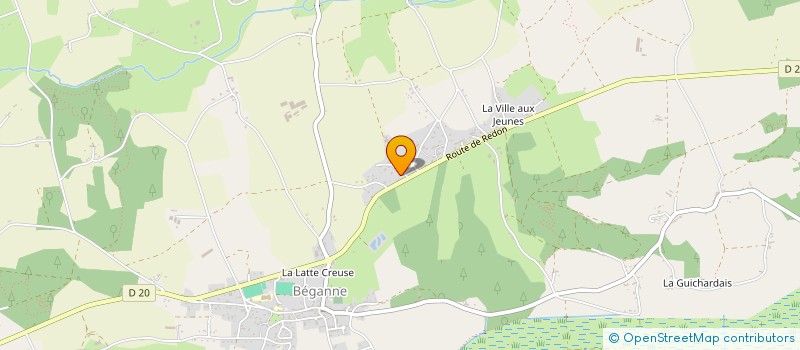 localisation de l'entreprise MONSIEUR CYRIL GUIHO  BEGANNE