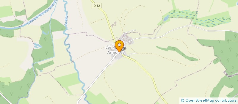 localisation de l'entreprise MONSIEUR CYRIL GUILLAUME  LES PETITES-ARMOISES