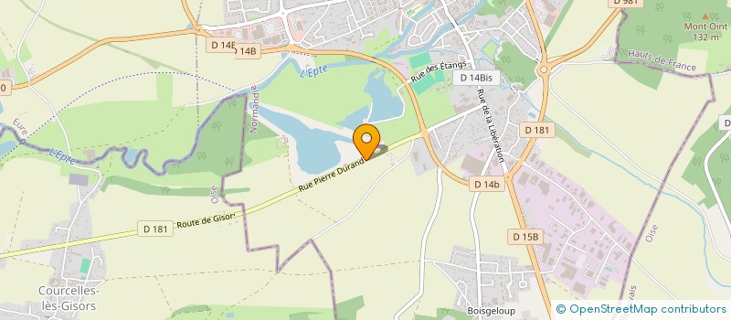 localisation de l'entreprise MONSIEUR CYRIL GUILLIER  GISORS