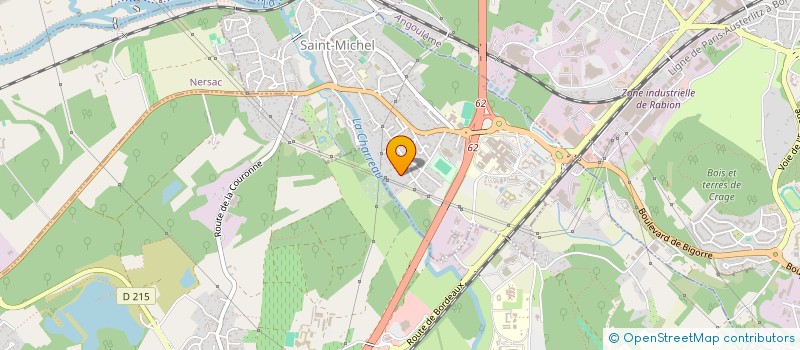 localisation de l'entreprise MONSIEUR CYRIL GUILLON  CHASSENEUIL-SUR-BONNIEURE