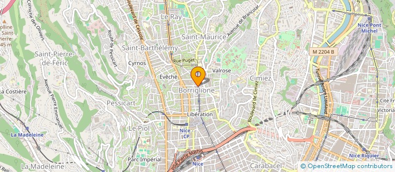 localisation de l'entreprise MONSIEUR CYRIL GUINET à NICE