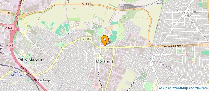 localisation de l'entreprise MONSIEUR CYRIL GUINGAMP à MORANGIS