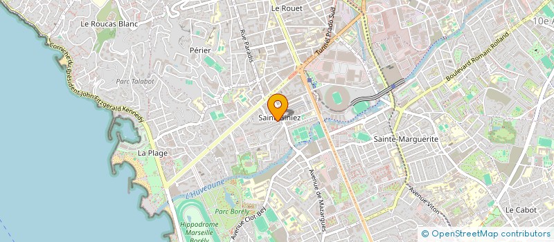 localisation de l'entreprise MONSIEUR CYRIL HABERT à MARSEILLE 8EME