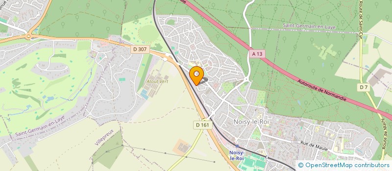 localisation de l'entreprise MONSIEUR CYRIL HAMED  NOISY-LE-ROI