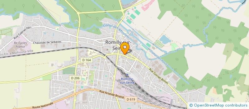 localisation de l'entreprise MONSIEUR CYRIL HANK  ROMILLY-SUR-SEINE