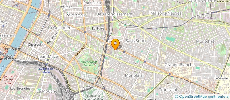 localisation de l'entreprise MONSIEUR CYRIL HAON  LYON