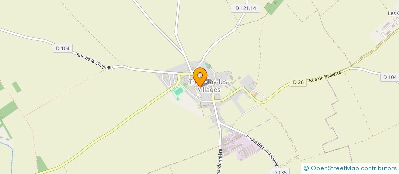 localisation de l'entreprise MONSIEUR CYRIL HARIN à TREMBLAY-LES-VILLAGES