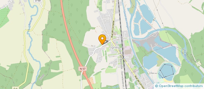 localisation de l'entreprise MONSIEUR CYRIL HAZEMANN  IGNEY