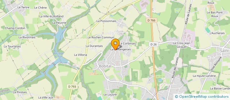 localisation de l'entreprise MONSIEUR CYRIL HEBERT  BOBITAL