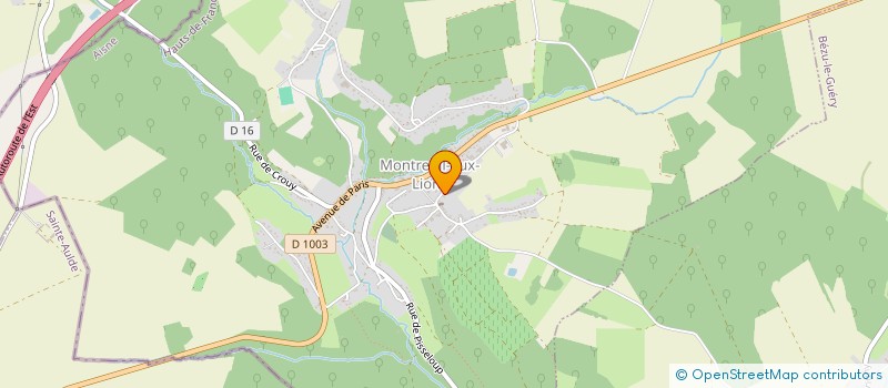 localisation de l'entreprise MONSIEUR CYRIL HELBECQUE  MONTREUIL-AUX-LIONS