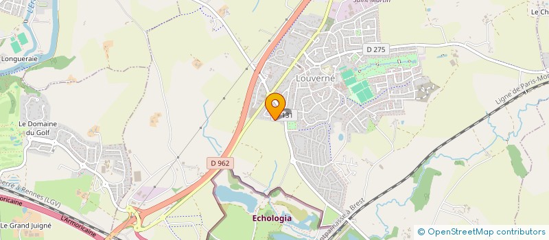 localisation de l'entreprise MONSIEUR CYRIL HERVE  LOUVERNE