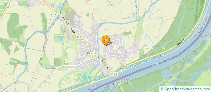 localisation de l'entreprise MONSIEUR CYRIL HESER  RHINAU