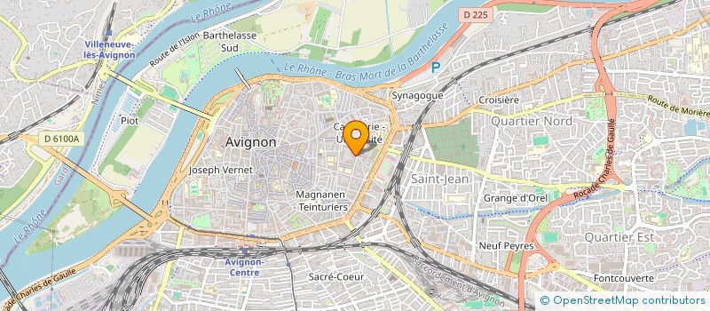 localisation de l'entreprise MONSIEUR CYRIL HIELY  AVIGNON