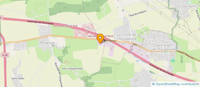 localisation de l'entreprise MONSIEUR CYRIL HILLIARD à BOSGOUET