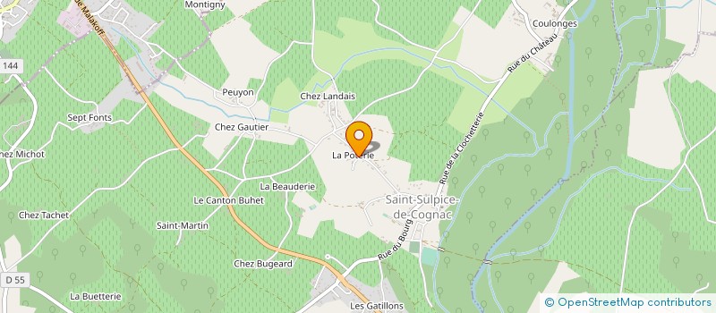 localisation de l'entreprise MONSIEUR CYRIL HIPPERT à VAL-DE-COGNAC