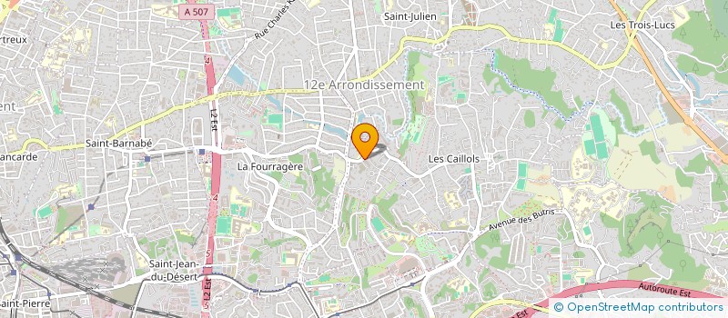 localisation de l'entreprise MONSIEUR CYRIL HMIDOU à MARSEILLE