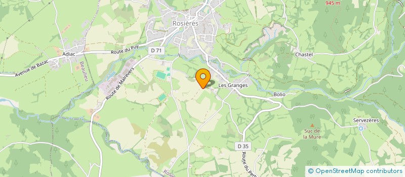 localisation de l'entreprise MONSIEUR CYRIL HOSTIN  SAINT-VINCENT