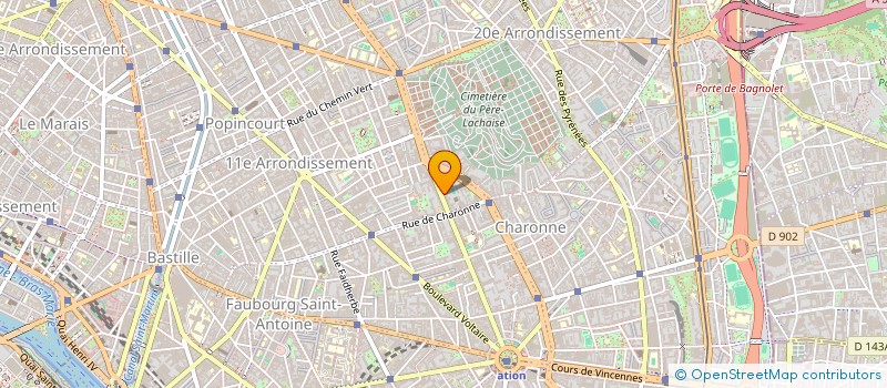 localisation de l'entreprise MONSIEUR CYRIL HOUPLAIN  PARIS