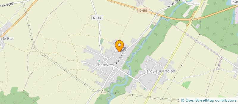 localisation de l'entreprise MONSIEUR CYRIL HOUZE  CHAMVRES