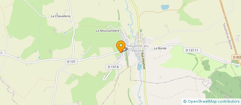 localisation de l'entreprise MONSIEUR CYRIL HUBERT à SOUANCE-AU-PERCHE