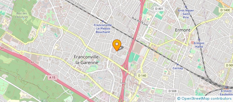 localisation de l'entreprise MONSIEUR CYRIL HUYET  FRANCONVILLE