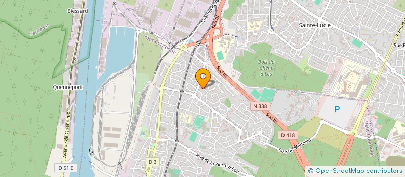 localisation de l'entreprise MONSIEUR CYRIL IBERT  PETIT-COURONNE