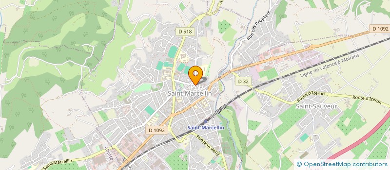 localisation de l'entreprise MONSIEUR CYRIL INARD  SAINT-MARCELLIN