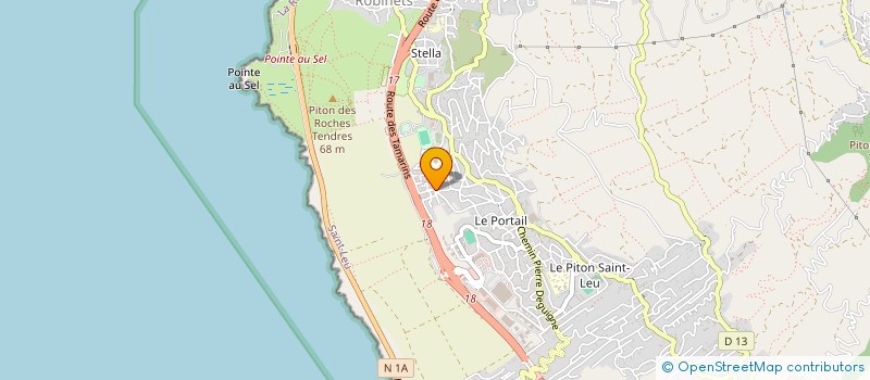 localisation de l'entreprise MONSIEUR CYRIL IRIGOYEN  SAINT-LEU