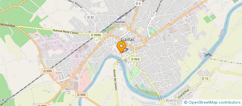localisation de l'entreprise MONSIEUR CYRIL IZARN à GAILLAC