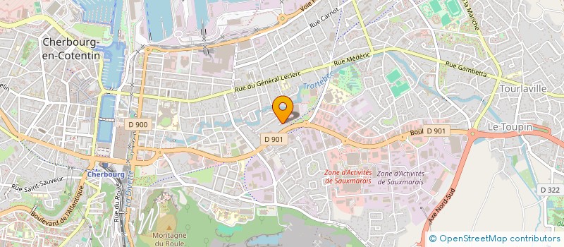 localisation de l'entreprise MONSIEUR CYRIL JACQUELIN  CHERBOURG-EN-COTENTIN