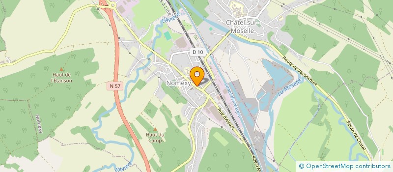 localisation de l'entreprise MONSIEUR CYRIL JANNEL  NOMEXY