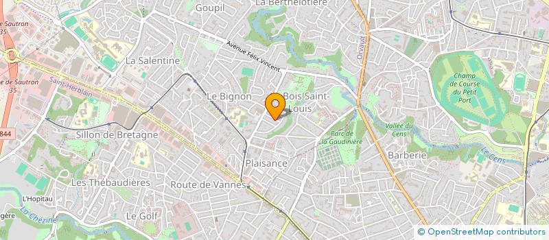 localisation de l'entreprise MONSIEUR CYRIL JANVIER à ORVAULT