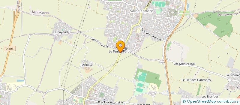 localisation de l'entreprise MONSIEUR CYRIL JAUMIER  PUILBOREAU