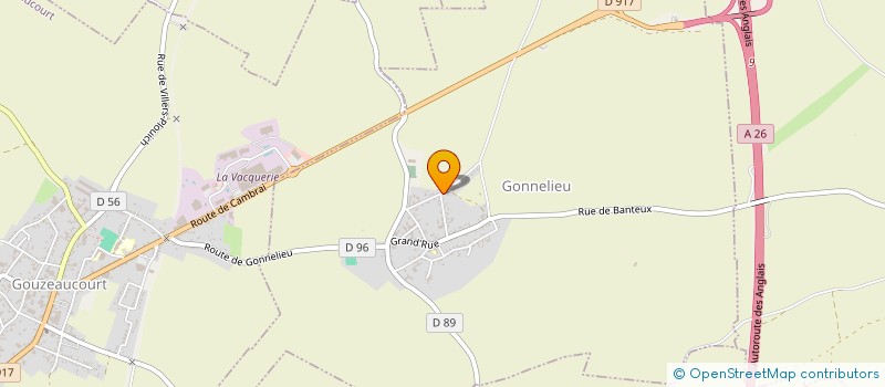 localisation de l'entreprise MONSIEUR CYRIL JAUMONT  GONNELIEU